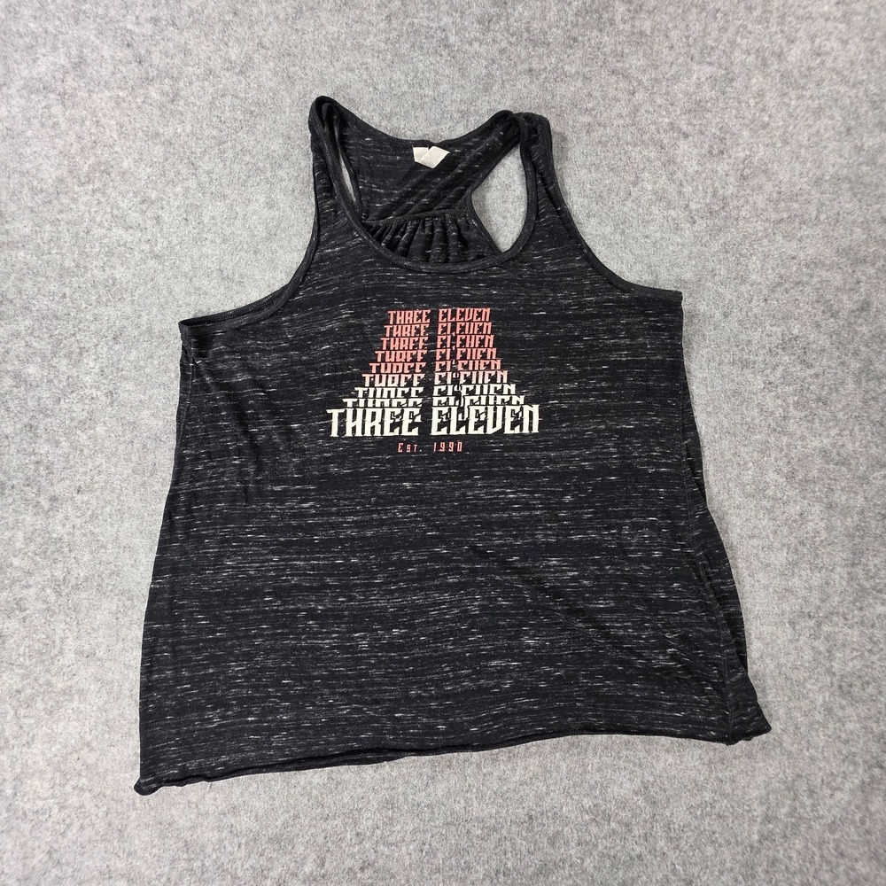 311 women's grey Tank Top 2XL Band Music Shirt Heather Black